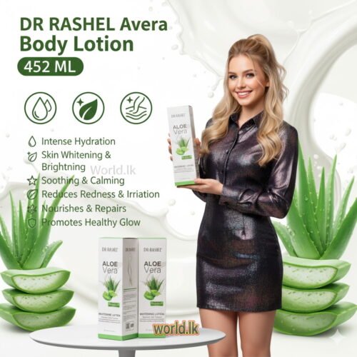 1abdf39b684f499589b8ee279ea2d680.jpg Dr Rashel Aloe Vera Whii-teening & Moisturizing Lotion – 452ml drnl SPF for basic sun protection