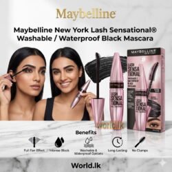 Maybelline New York Lash Sensational® Washable / Waterproof Mls Black Mascara