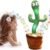 Large RECHARGEABLE Cactus Plush Dancing Toy Tree Singing (dtsc) Talking with Electric 120 Songs Dance and Twist Luminous Recording Learning to Speak Lighting Tongue