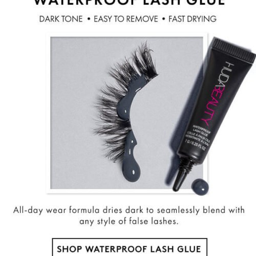 1b608f99e6b0446f29210ccee4be3c74.jpg High Quality HUDA BEAUTY Eye Lash Glue WATERPROOF Fast Drying Makeup