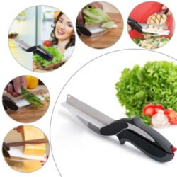Food-Grade Clever Cutter, 2 In 1 Food Chopper, Knife and Chopping Board CCFC