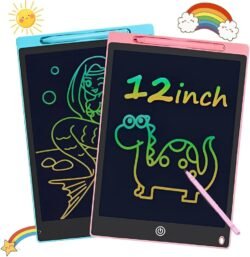 12" inch Fully COLOUR Digital LCD Screen Writing / Drawing Pad Tablet for Kids lwtk Doodle Board with Lock Function, Erasable Reusable Graphic Board