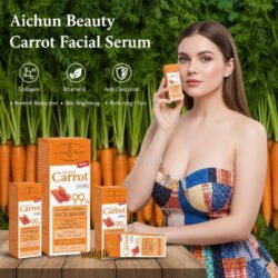 Aichun Beauty Carrot Facial Serum, Collagen + Vitamin E Anti Oxidation All Types of Skin 30ml carr