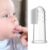 BABY Finger Toothbrush with Case (bftb) Soft Transparent Silicon BABY Finger Brush, For Tooth Cleaning