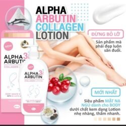 1f7cba73c93c2f1f230ad8f36b68d0f8.jpg 3x ALPHA ARBUTIN PLUS WHITENING LOTION 500 Ml Natural Extracted COLLAGEN Vitamin C, AAL5 Vitamin E Made In THAILAND