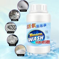Multipurpose Magic Boom Wash block cleaner mfbw Extremely Powerful Active Foam Deep Self Cleaner [Anti-Bacteria]