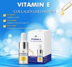 AR ARON Vitamin E + COLLAGEN [vegs] Gold WHITENING Serum-10ml Hyaluronic acid