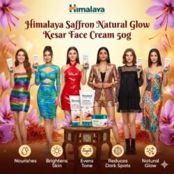 Himalaya 50g NATURAL SAFFRON Glow Kesar Fairness Face Cream Phyto-Vitamin Complex Alfalfa, hpvc