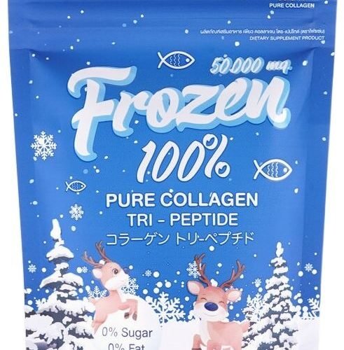 DRINKING  FROZEN 100% GLUTA Pure COLLAGEN fgrp Tri-Peptide Powder 50,000mg