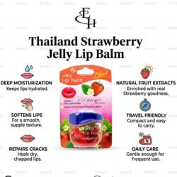 228e9f04ae6ac0cfaaa0cb58514aee43.jpg Thailand High Quality Strawberry Jelly Lip Balm Eliza Helena jslb