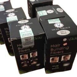 Authentication Code DEXE Hair Building Fibers Dhbf Refill Thickening Fluffy Powder for Man & Women Black