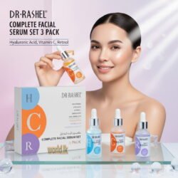 DR RASHEL Complete Facial Serum Set (cfss) 3 Pack  - Vitamin C Serum / Retinol Serum / Hyaluronic Acid Serum