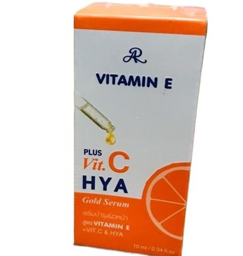 ARON Vitamin C HYA Gold WHITENING FACE Serum [hyas] AR Vitamin E Plus 10ml Made In THAILAND