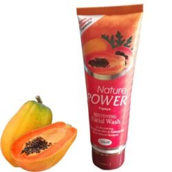 23978beb8b1e7b13521210dca1bcb631.jpg Nature Power Papaya (nppw) WHITENING Facial Wash 125ml
