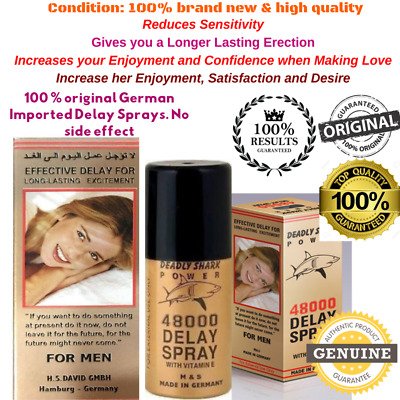 23b0edd67461cd6642d3b1c3e5f4c87a.jpg Deadly Shark Original 48,000 Spray with Extra Vitamin E Strong and Advance Formula Made In Germany hb 17