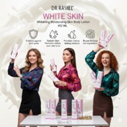 Dr. Rashel WHIiTE SKIN Whiitr tening Moisturizing Skin Body Lotion drws 452 ML
