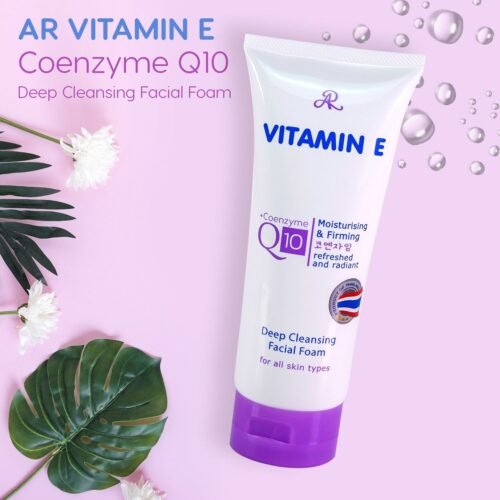 241a1a8fafed4790a20a53f5956b97a1.jpg AR Aron Vitamin E +Coenzyme Q10 (avcq) Deep Cleansing Facial Foam Anti-Aging Soft Skin 190g
