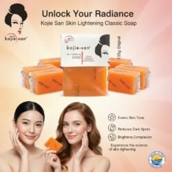 Philippine Kojie san Soap 135g (Large ) Original  Zero Pigment Light  Skin Lightening Classic Soap, Kojiesan (ksls)