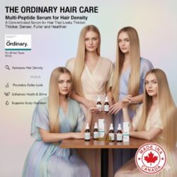 The Ordinary Hair Care Multi- Peptide Serum 60 ML (Code  TOHC) for Hair Density A Concentrated Serum for Hair That Looks Thicker, Denser, Fuller and Healthier