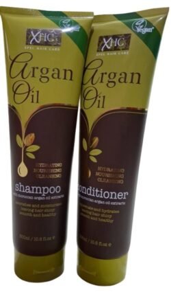 2 x 300ml XHC Argan Oil Shampoo & Conditioner aoir
