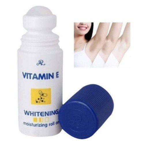 258d49bbc661d2517e9e75078ac1d0c1.jpg AR Vitamin E (ardr) WHITENING Moisturizing ARON Deodorant Roll On 10 ml Made In THAILAND