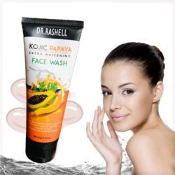 DR RASHEL (kijc) KOJIC Papaya WHITENING Face wash with Natural Papaya Extracts & Fruits Facewash for oily and dry skin - 100 ml