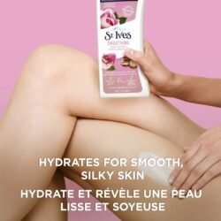 Natural  Rose & Argan Oil St. Ives Smoothing Sisl Body WHITENING Lotion 621ml Made In New Zealand or Europe