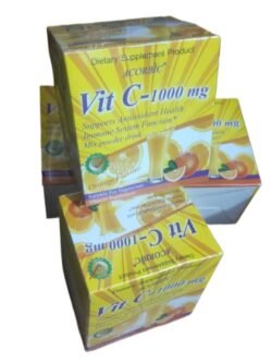 26541e077d417d396c70ce56edf44c7b.jpg DRINKING WHITENING Acorbic Vitamin C- 1000mg (avc) Orange Flavour Powder Drink