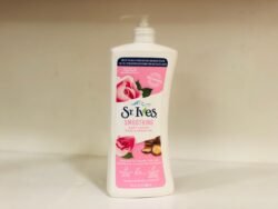 Natural  Rose & Argan Oil St. Ives Smoothing Sisl Body WHITENING Lotion 621ml Made In New Zealand or Europe