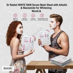 Dr Rashel WHITE SKIN Serum Mask Sheet With drwm With Arbutin & Niacinamide