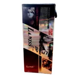 LANISS Permanent Natural Hair Color: Black (2.0) for Smooth and Shine (Nblh) Ready to Use Hair Dye 60ml×2