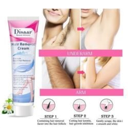 Disaar beauty skincare (dbs) hair removal CREAM 3 minute quick hair removal 100ml