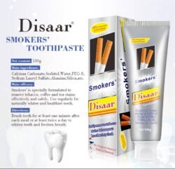 2e329abd5fab6284af5a934c39445dd8.jpg 100% Original (dstp) Disaar Smoker's Toothpaste 60% Stain Removal Teeth WHITENING Mint Fresh Tooth Paste (100g)