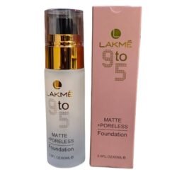 3 LAKME 9 To 5 Matte + Poreless Liquid Primer Foundation 60 ml lmfn