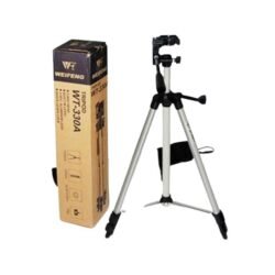 ORIGINAL Tripod 330A Aluminum Stand (5FT) Portable 3 Way Head For Ring Light, Digital, DSLR Camera & All Mobile Phones