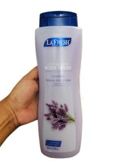 326344a7b66e8c3aad1e484661b35b37.jpg La Fresh Enrich with Lavender Extract (llbw) Softening Creme Body Wash Lavender 500ml