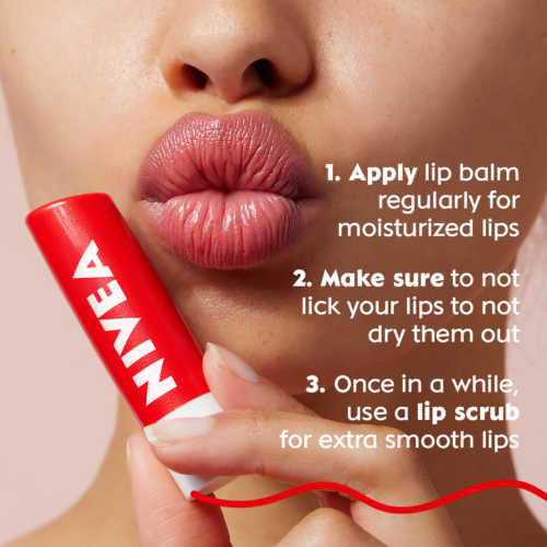 3273bd10c3557af6f10df5f8415cecf7.png NIVEA Lip Balm Fruity Shine – CHERRY / KIRAZ with SPF 15 Long Lasting Nlbc