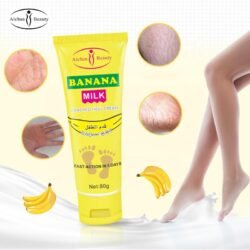 3372686e6fe1199b1b4aeee5a013c94d.jpg AICHUN BEAUTY Banana Milk Cracked Heel CREAM-80G. Enriched With Banana Milk Extract To Moisturize Your Feet And Hands,Softening Keratin, Relief Feet Dry And Rough, Making Your Hands And Feet Smooth, Soft And WHITE.