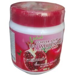 33a84e1ec5ca2eb5ec5e153de72be044.jpg Original Velvet Pomegranate D'hiver Uvpl Jours Uv protected Face & Body WHITENING Lotion Made In Thailand 400g