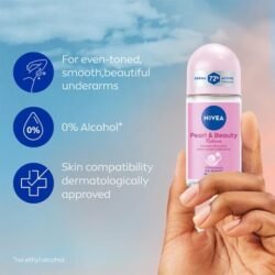 349b4fa677aa5daab8be311a244ad616.jpg NIVEA Deo ni5v Roll-on- White Pearls & 0% Alcohol for Smooth Underarms, 72h freshness and protection, 50ml