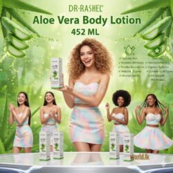 Dr Rashel Aloe Vera Whii-teening & Moisturizing Lotion – 452ml drnl SPF for basic sun protection