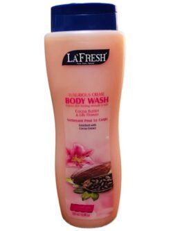 La Fresh (lclb) Luxurious Creme Body Wash Cocoabutter & Lily Flower 500ml