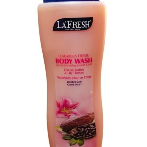 La Fresh (lclb) Luxurious Creme Body Wash Cocoabutter & Lily Flower 500ml