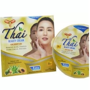 37d8fd9c2acc175575d9fcd7841dd29b.jpg THAI Beauty Night WHITENING Cream thnc, Remove Acne, Pimples Dark Circle, Freckle 30g