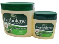 38b0c40dfe66740bad5611769965b93a.jpg 425 ml Dabur Herbolene Aloe Petroleum Dhap Jelly Vaseline With Aloe Vera & Vitamin E