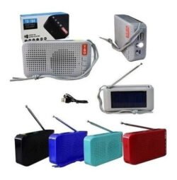 TG-184 SOLAR Wireless Bluetooth Speaker USB Charging LED Flashlight Outdoor External Small Stereo FM Radio with Antenna TG184