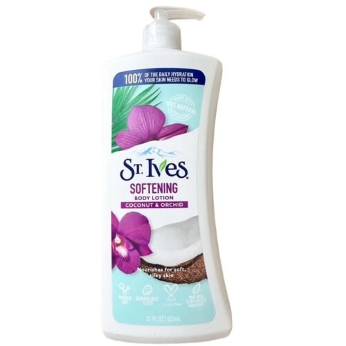 3907438f0943f9fc59043e3189dc245d.jpg Naturally Indulgent Coconut Milk & Orchid 621 Ml St. Ives Original Australia or New Zealand Sbco Softening Body Lotion