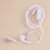 Wired High Quality Sound Hand Free Headphones Shqs / In-Ear Headset / Earphones Universal 3.5mm jack with Mic Compatible with All Android Smartphone Call / Answer