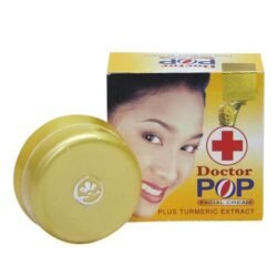 DR (po4g) POP Facial Cream Plus Turmeric Extract Facial Cream 4g Made in Thailand
