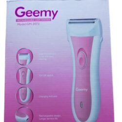 Geemy Lady Shaver (grls) GM-3073 Rechargeable Women Epilator Portable Hair Removal Trimmer